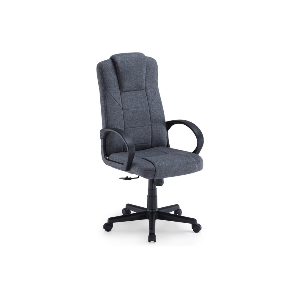 SILLA DE DESPACHO MODELO HENRY TEJIDO GRIS - Imagen 1
