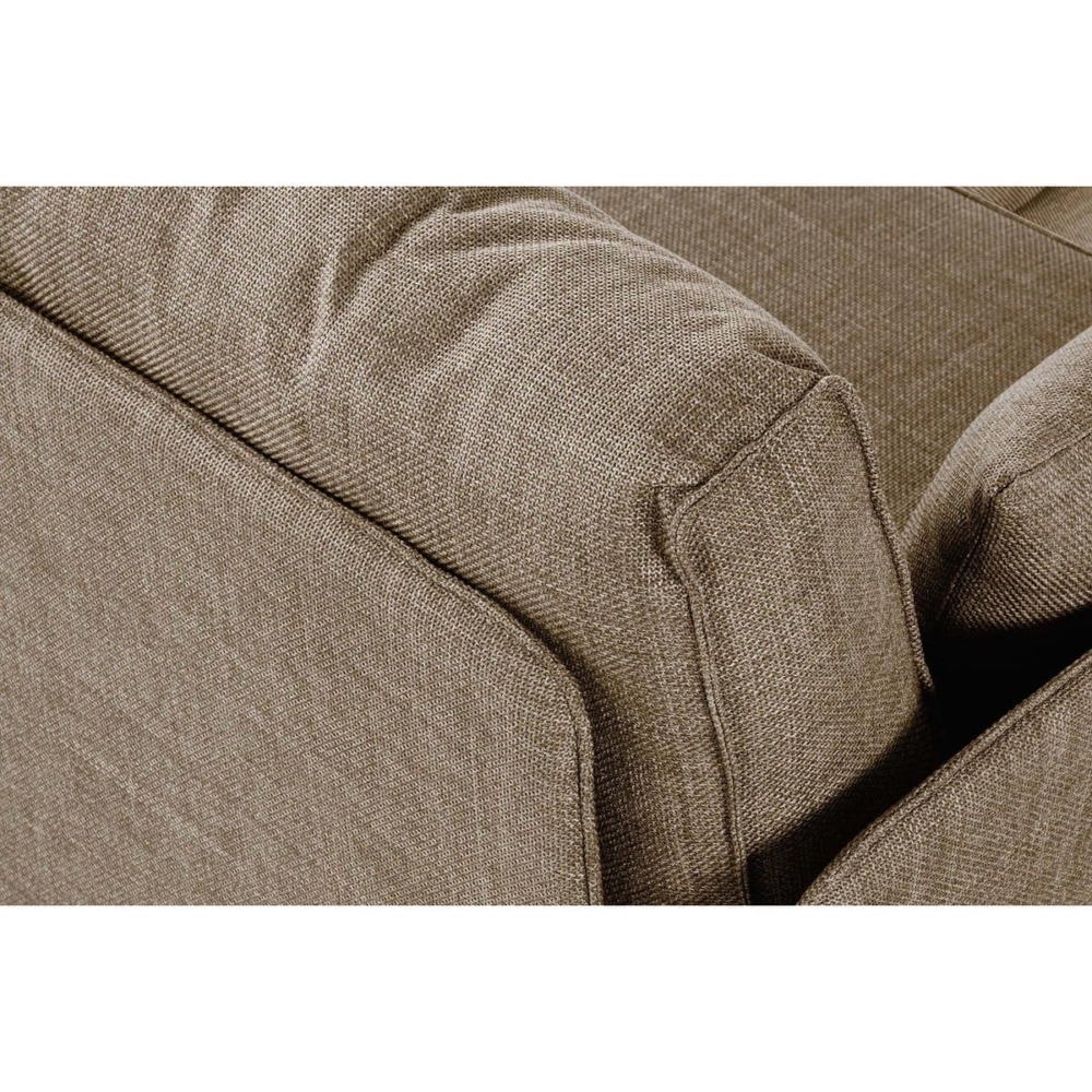 SOFA MODULAR CON BRAZOS MOU 3 PLAZAS TEJIDO BEIGE 276 x 93 X 93 CM - Imagen 3