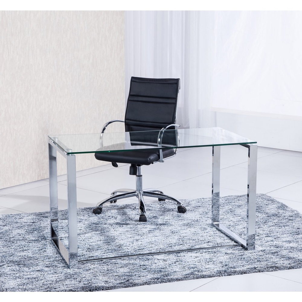 MESA ESTUDIO BENETTO 120 x 60 CM  PATAS CROMO - Imagen 1