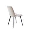SILLA COMEDOR MARLENE TEJIDO BEIGE / NEGRO - Imagen 2