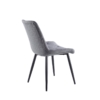 SILLA COMEDOR MARLENE TEJIDO GRIS / NEGRO - Imagen 2