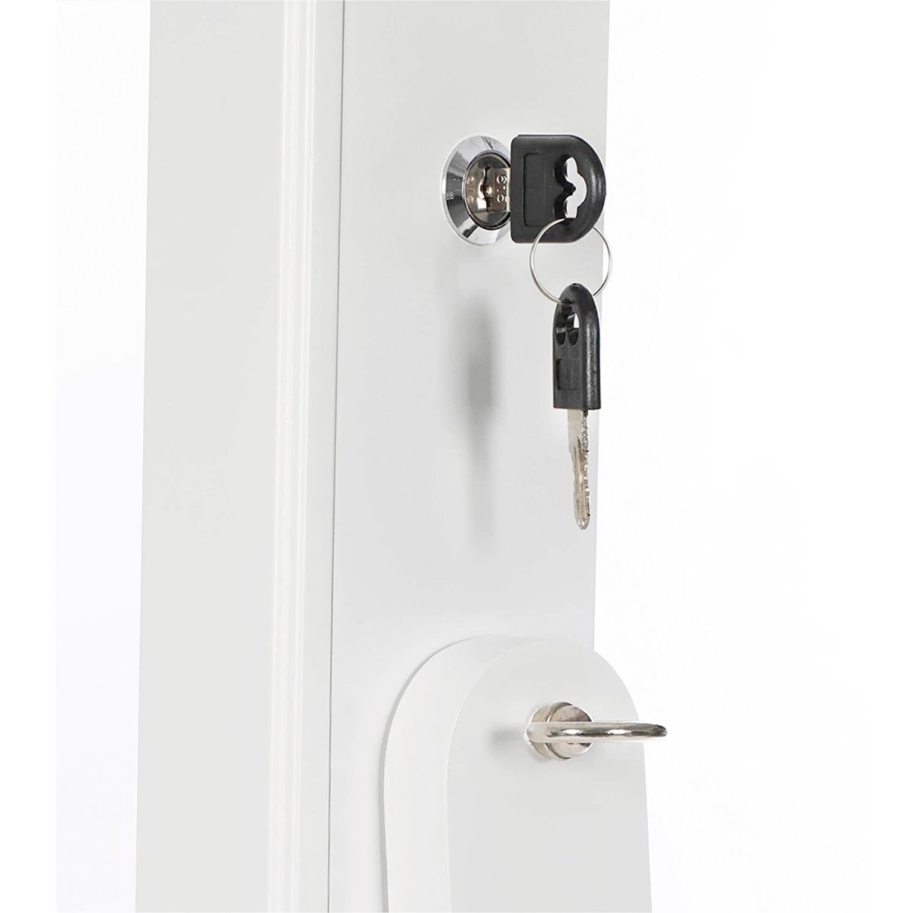 ESPEJO JOYERO COLOR BLANCO. - Imagen 3