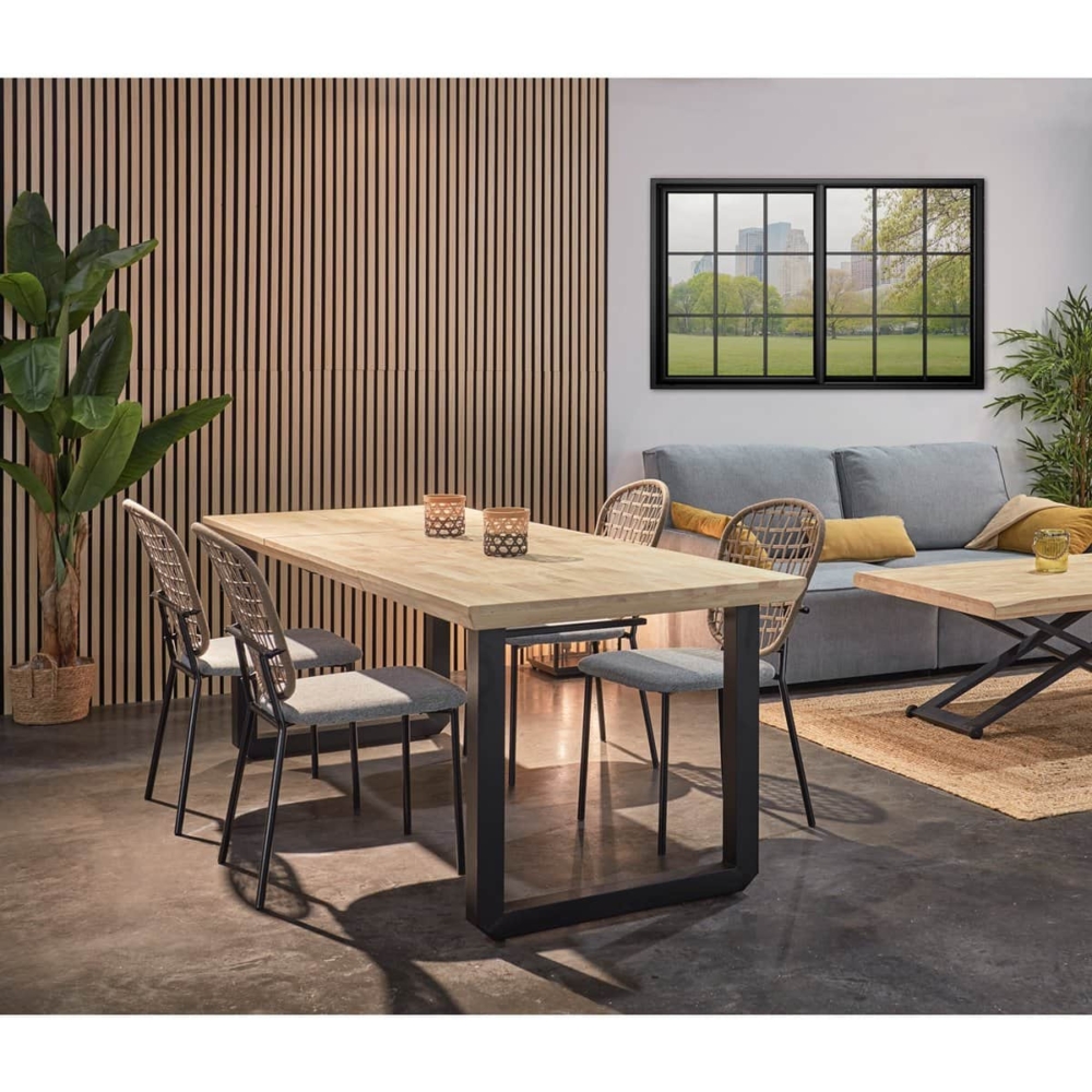 PANEL ACUSTICO PET ACUSTIC SOUND HONEY / NEGRO 60 x 240 CM. - Imagen 2