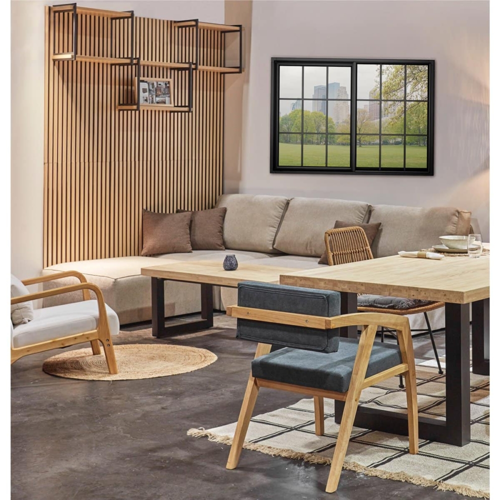 PANEL ACUSTICO PET ACUSTIC SOUND HONEY / NEGRO 60 x 240 CM. - Imagen 3