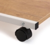 MESA AUXILIAR BLANCA CON RUEDA - Imagen 3