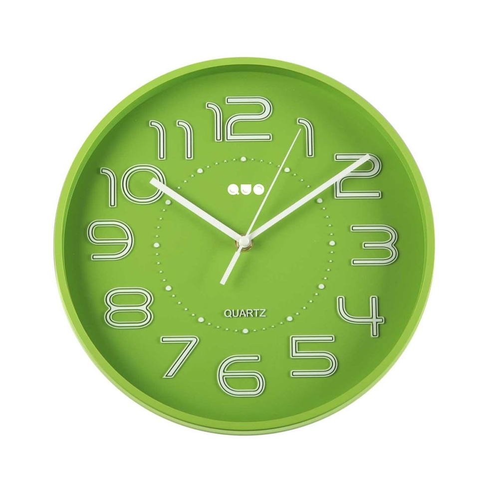 RELOJ PARED VERDE 30 CM - Imagen 1
