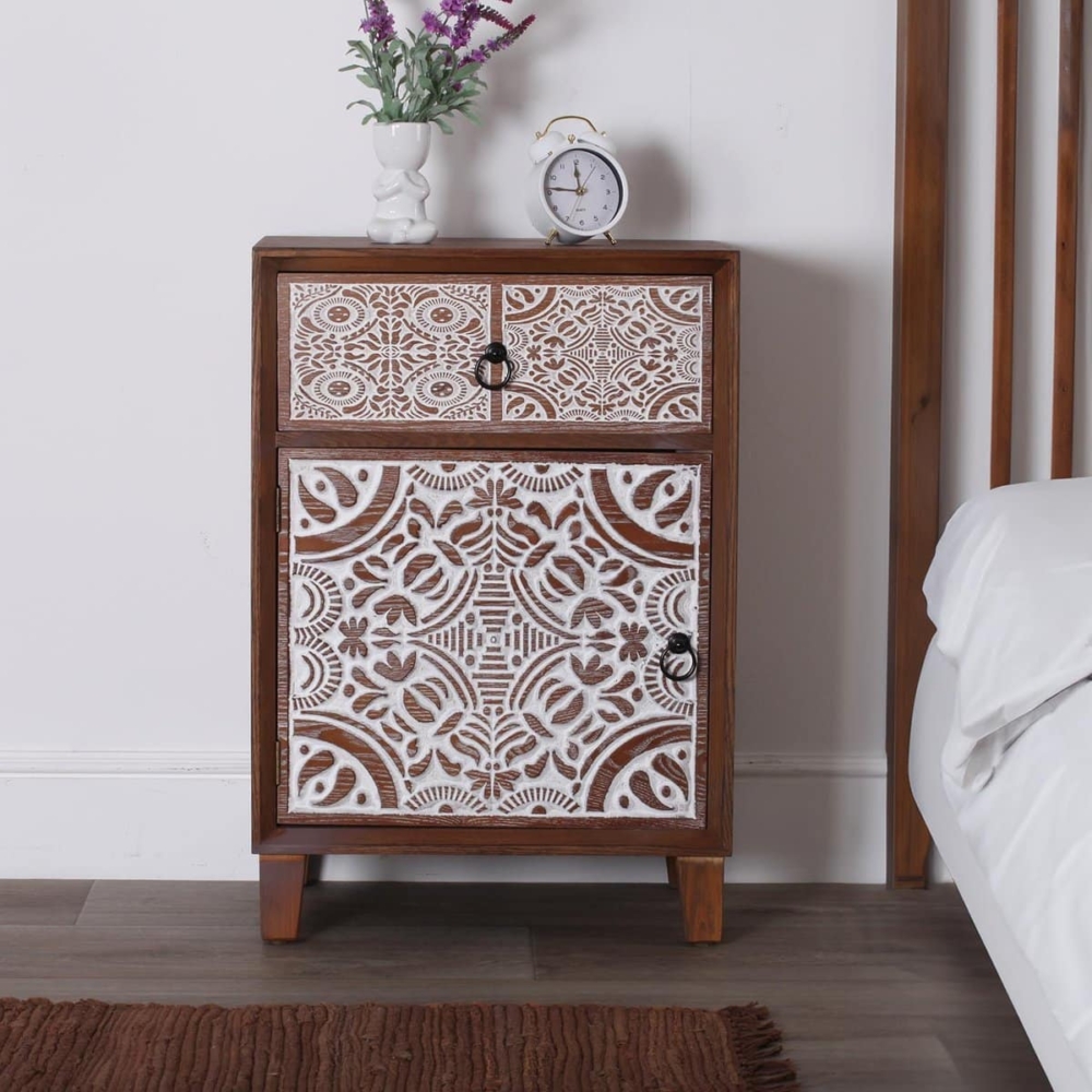 COMODA 2 CAJONES ALDER - Imagen 2