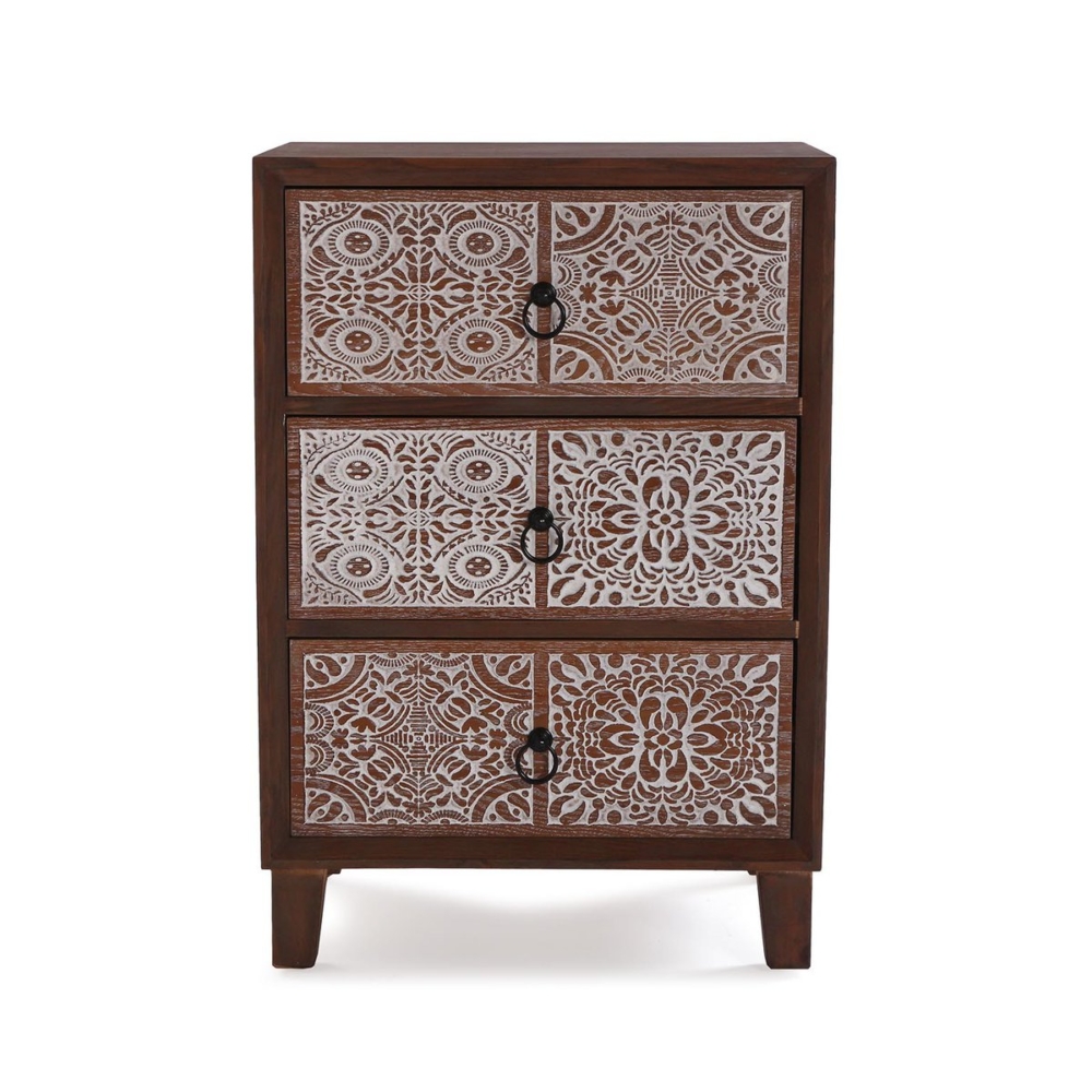 COMODA 3 CAJONES ALDER - Imagen 3