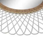 ESPEJO REDONDO ESPIRAL BLANCA - Imagen 3