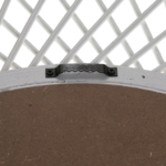 ESPEJO REDONDO ESPIRAL BLANCA - Imagen 4