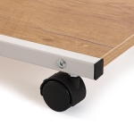 MESA AUXILIAR BLANCA CON RUEDA - Imagen 7