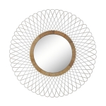 ESPEJO REDONDO ESPIRAL BLANCA - Imagen 7