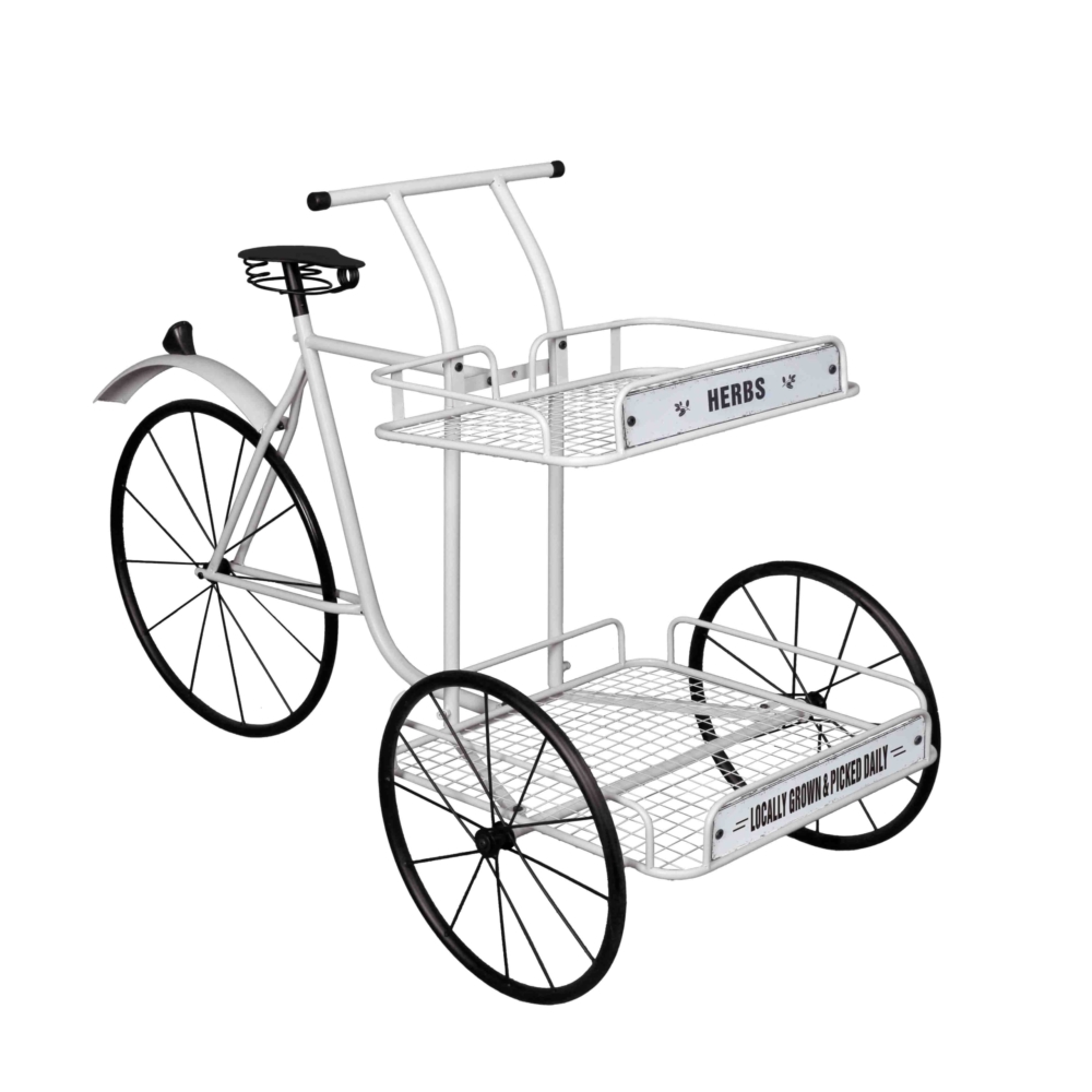 MACETERO JARDIN DE 2 BANDEJAS - Imagen 1