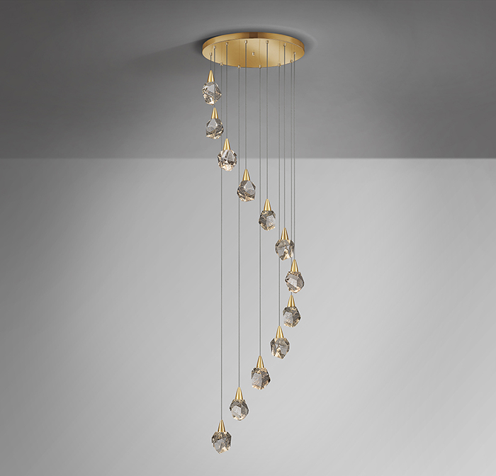 LAMPARA ·AQUARIA·ORO MATE