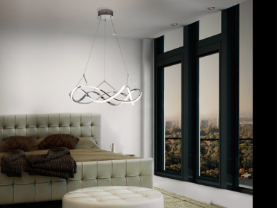 LÁMPARA LED ·MOLLY· 53Ø CROMO - Imagen 2