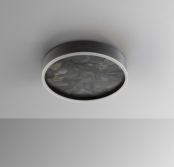 STONE- PLAFON LED CCT -NEGRO