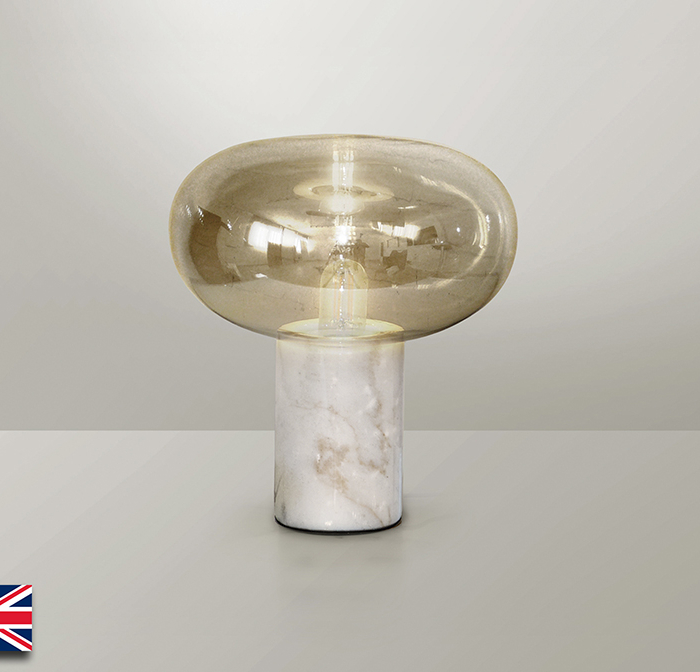 FUNGI-SOBREMESA MARMOL BLANCO UK