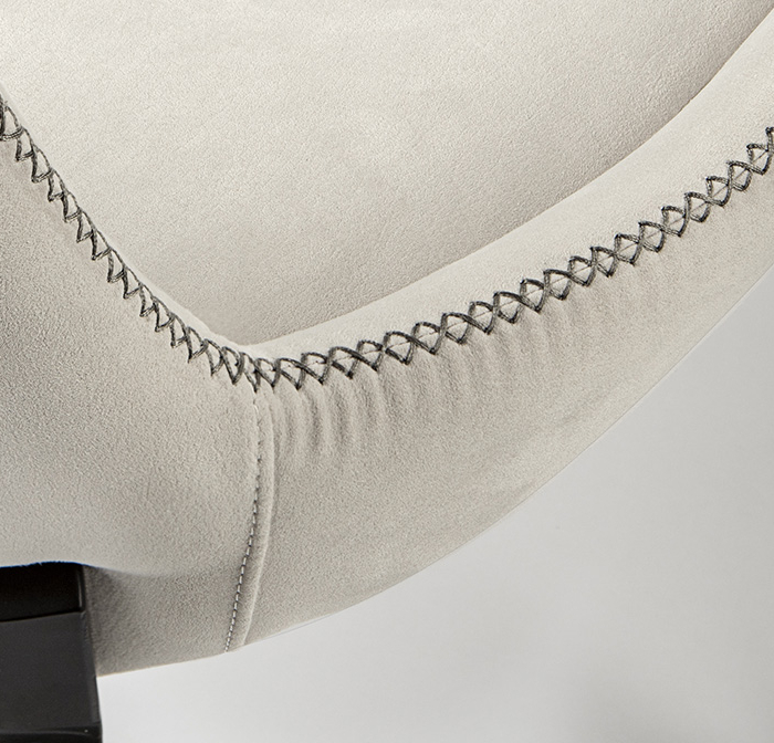 DIANE-SILLA NEG BLANCA-HILO GRIS