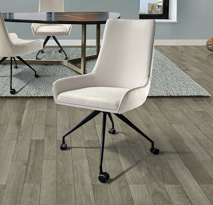 DIANE-SILLA RUEDAS BLANCA-HILO GRIS