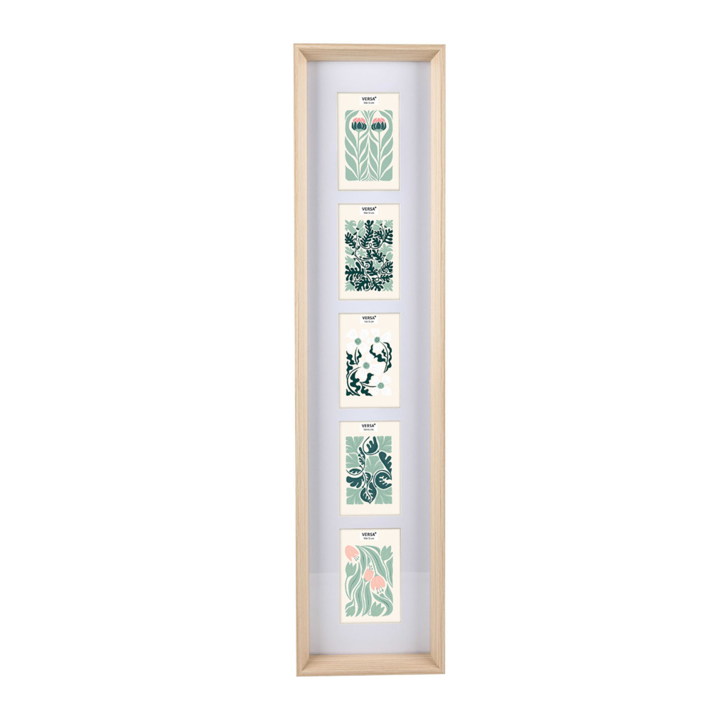 PORTAFOTOS MADERA PARA 5 FOTOS DE 10 X15 - Imagen 1