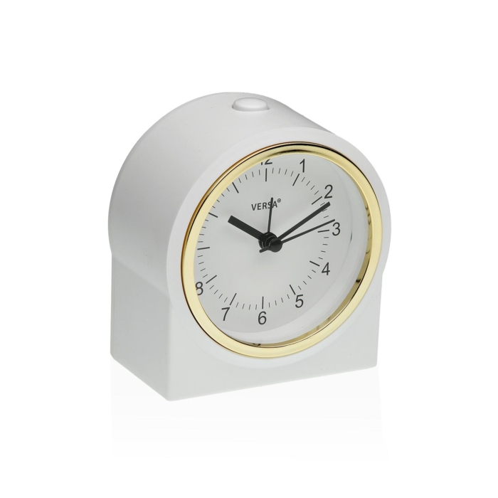 RELOJ DESPERTADOR BLANCO