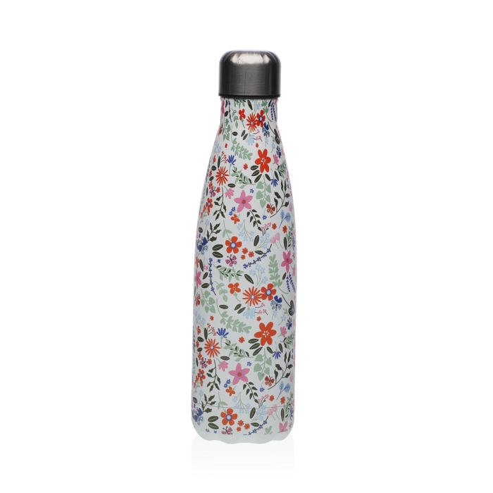 BOTELLA ACERO INOXIDABLE FLOWER 500ML