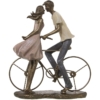 Figura Resina Pareja C y Bicicleta - Imagen 4