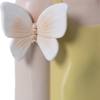 Figura Resina 20Cm Torso Chica C y Mariposas Camiseta Amarilla - Imagen 3