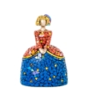 Figura Menina 18Cm Resina Mosaico Colores