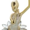 Figura Resina Bailarina Dorada - Imagen 3