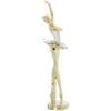 Figura Resina Bailarina Dorada - Imagen 5