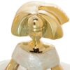 Figura Menina 29Cm Resina Dorada y Nácar - Imagen 6