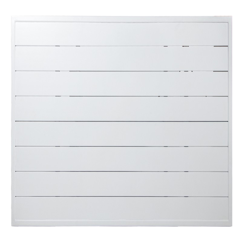 74606b Mesa Exterior Aluminio Blanca Regulable en Alt - Imagen 3