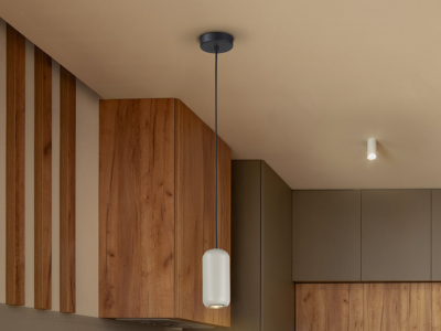 -NIMES- LAMPARA  NEGRO-GRIS