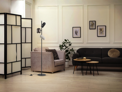 -NIMES-PIE SALON  NEGRO-COLORES - Imagen 3