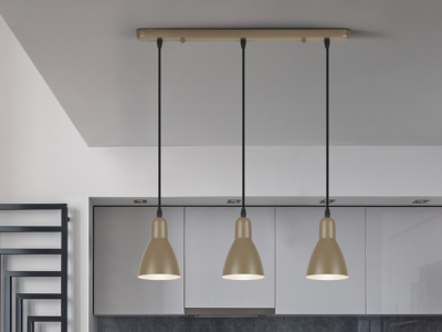 -AFRA- LAMPARA  -MARRON