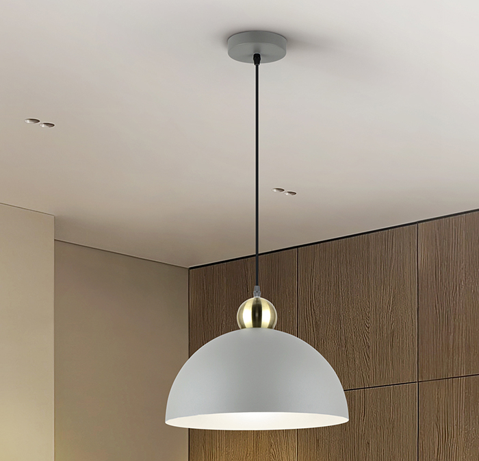 -POLO- LAMP  -GRIS/LATON