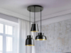 -VULCANO- LAMP  - NEGRO/ORO