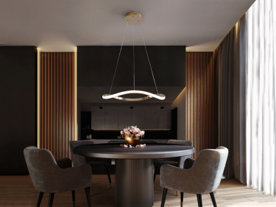 -NAOS-LAMPARA ORO ROSA 1 ARO - Imagen 2