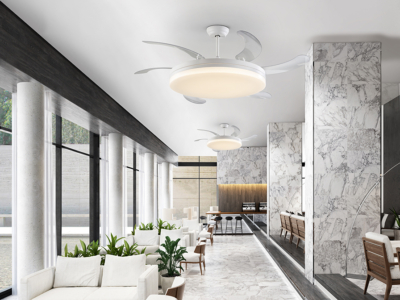 VENTO MAXI-VENTILADOR BLANCO /150 DIM - Imagen 2