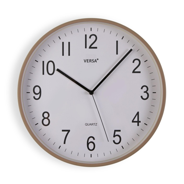 RELOJ DE PARED GRIS CLARO 40CM