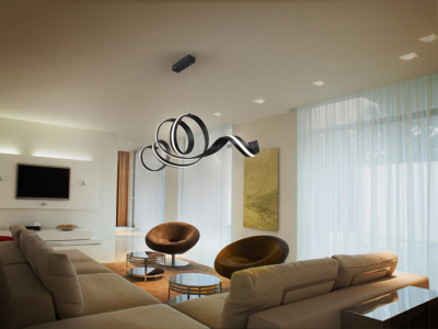 AMARA-LAMPARA HORIZONTAL-NEGRO MATE - Imagen 2