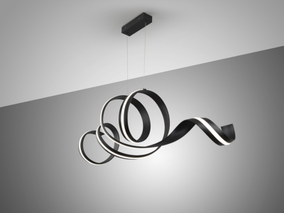 AMARA-LAMPARA HORIZONTAL-NEGRO MATE - Imagen 4