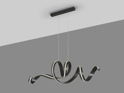 AMARA-LAMPARA HORIZONTAL-NEGRO MATE - Imagen 6