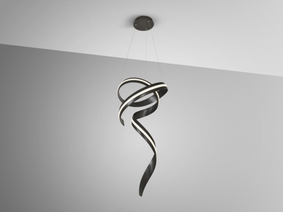 AMARA-LAMPARA VERTICAL - NEGRO MATE - Imagen 4