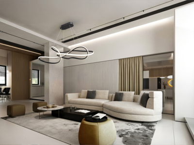 EVANIA- GRAN LAMPARA - NEGRO MATE - Imagen 2