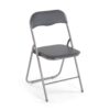 SILLA PLEGABLE TORA GRIS OSCURO