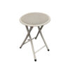 TABURETE PLEGABLE TOD EN CORDUROY GRIS OSCURO