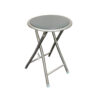 TABURETE PLEGABLE TOBY GRIS OSCURO