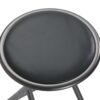 TABURETE PLEGABLE TOBY GRIS OSCURO - Imagen 2